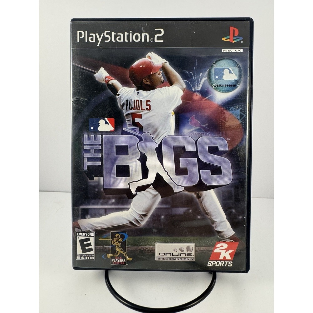 The Bigs (PlayStation 2,‎ PS2 2007) - Complete with Manual